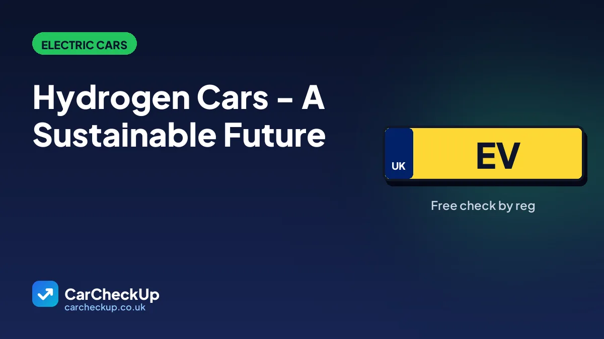 Hydrogen Cars - A Sustainable Future